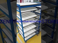 50W 60Ohm অ জ্বলন্ত প্রতিরোধক সিরামিক সিমেন্ট এনকেসড পাওয়ার