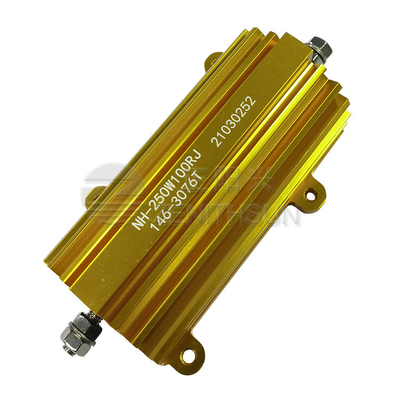 ব্রেক করার জন্য 250W হাই পাওয়ার অ্যালুমিনিয়াম হাউজড রেসিস্টর ওয়্যারওয়াউন্ড