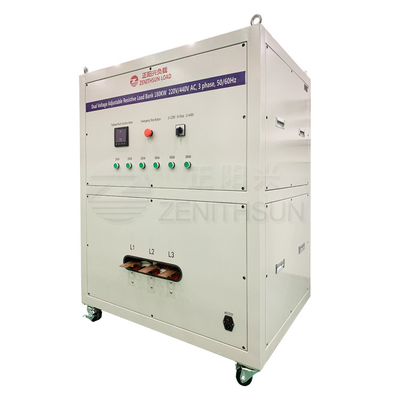 এসি 3ফেজ ডামি লোড ব্যাঙ্ক 180KW 220/440V ডুয়াল ভোল্টেজ অ্যাডজাস্টেবল রেজিস্টিভ
