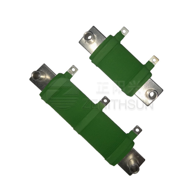 60W 100 Ohm J ফ্ল্যাট হাই পাওয়ার ওয়্যারওয়াউন্ড প্রতিরোধক অ দাহ্য