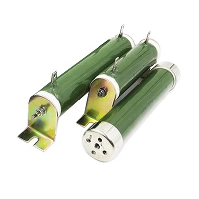উচ্চ ক্ষমতা 300W 100RJ ওয়্যারওয়াউন্ড পাওয়ার প্রতিরোধক এনামেল সিরামিক টিউব